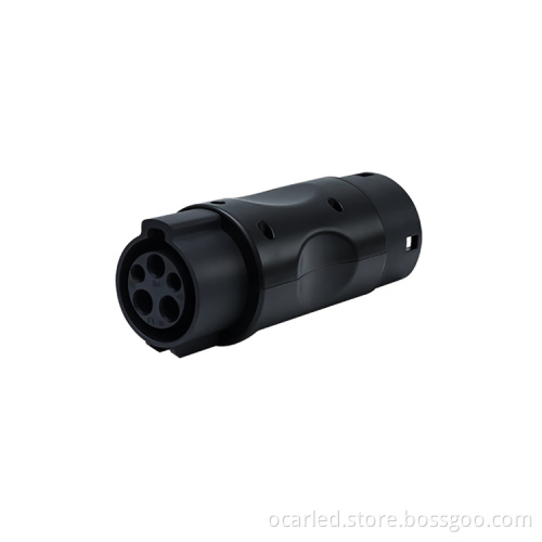 Type 1 EV Charger Adapter for Charging Station Connectors